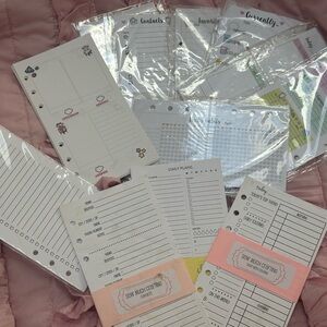 Sweet kawaii design personal Planner Inserts